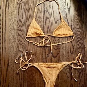 Monday Swimwear Orange Bikini